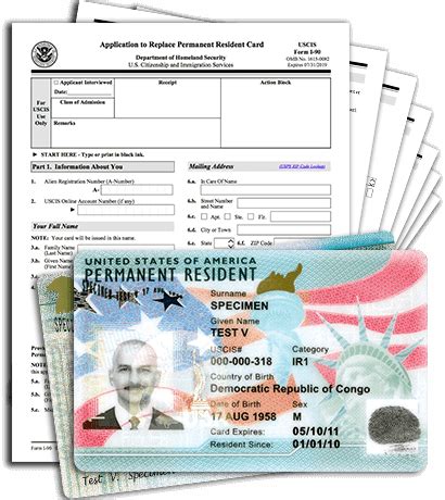 green card application form|green card renewal i 90 form printable.